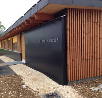 Maison en bois construite par l'entreprise Elvin à Bourges (18)